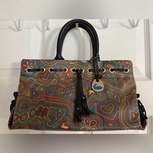 Dooney & Bourke Colorful Patterned Satchel